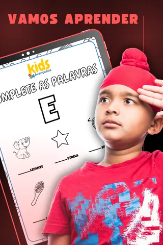Atividade complete as palavras
