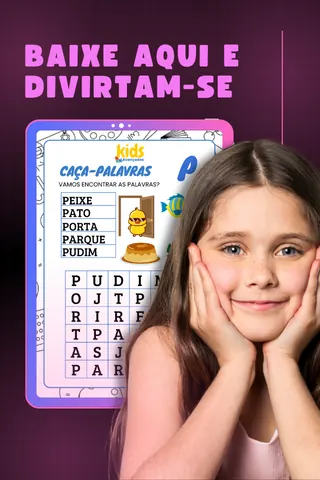 Caça-palavras infantil