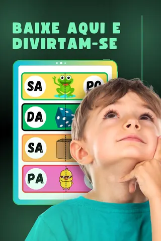 Jogo dominó de sílabas