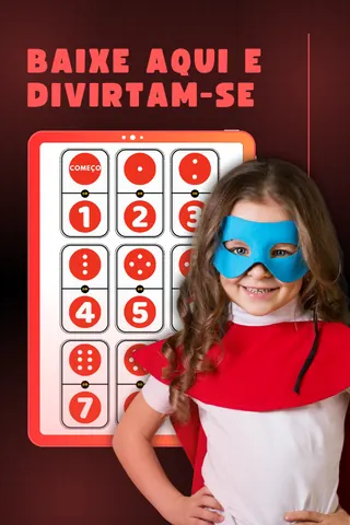 Jogo dominó dos números